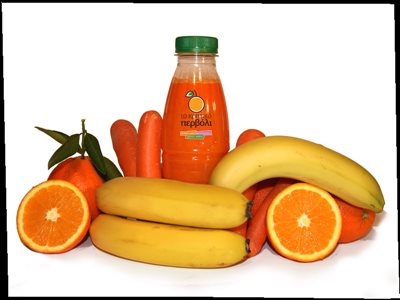Χυμός Πορτοκάλι-Μπανάνα-Καρότο 300 ml