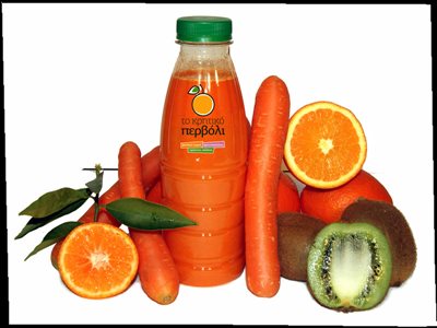 Χυμός Ακτινίδιο-Καρότο-Πορτοκάλι 500 ml